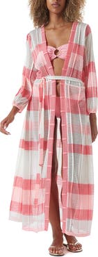 Melissa Odabash Drew Stripe Cover-Up Dress