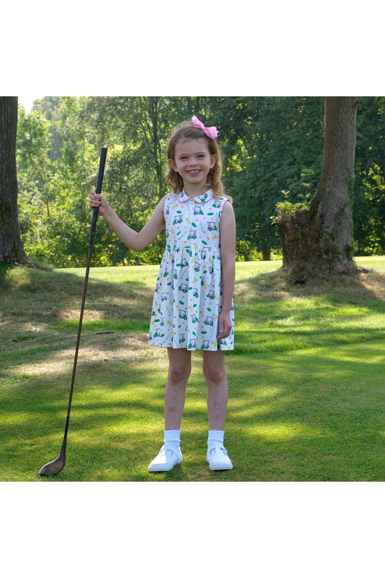 Golf Jersey Dress, Alternate, color, Ivory