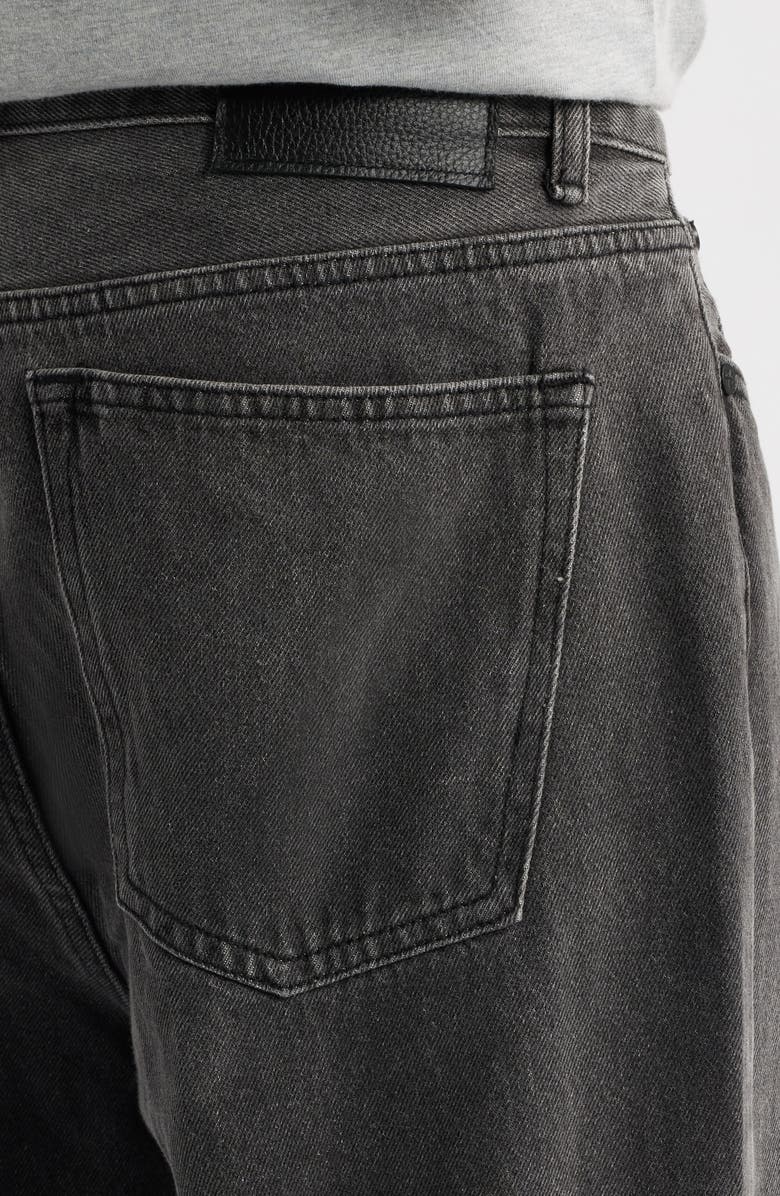 SANTO STUDIO Medici Wide Leg Jeans, Alternate, color, Black Stone Washed