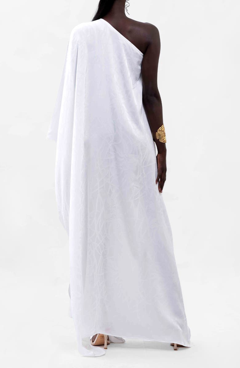 DIARRABLU Satu One-Shoulder Dress, Alternate, color, 