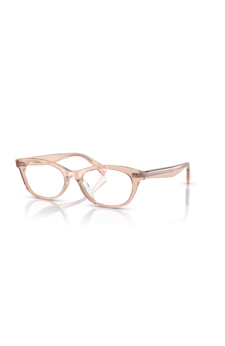 Oliver Peoples 51mm Square optical glasses, Main, color, Brown