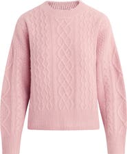Favorite Daughter The Oversize Merino Wool & Cashmere Blend Sweater