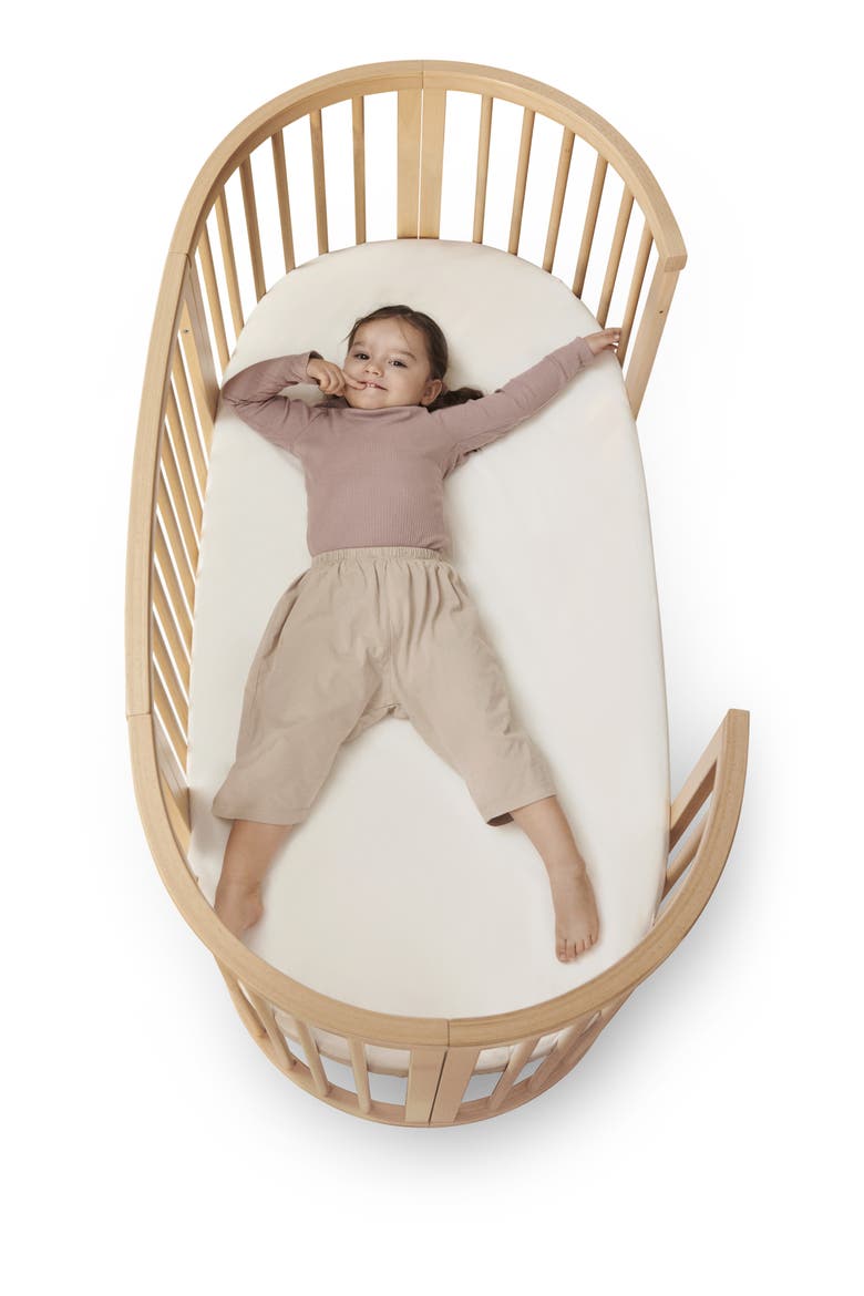 Sleepi™ V3 Convertible Crib, Alternate, color, NATURAL