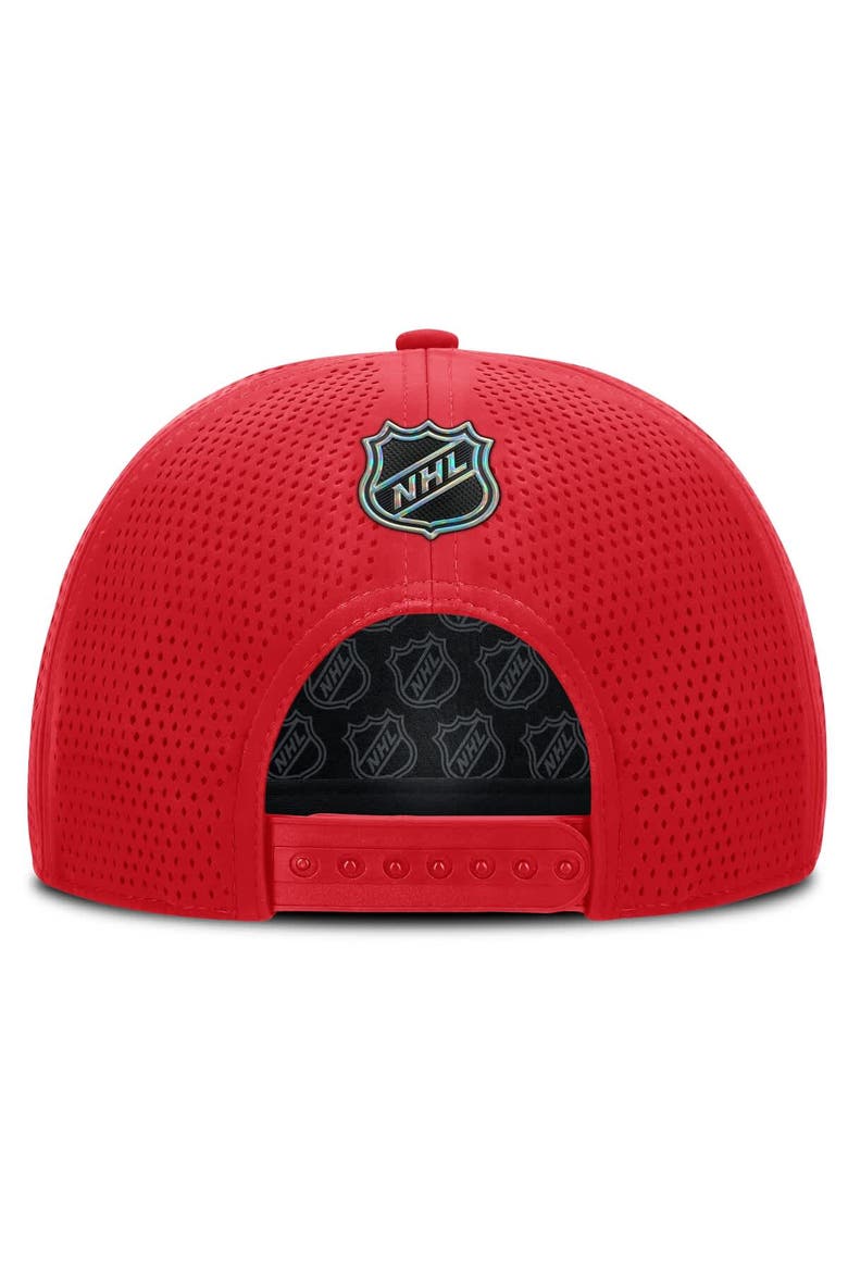 Men's Fanatics Red Detroit Red Wings Centennial Pinched Front Adjustable Hat, Alternate, color, Red