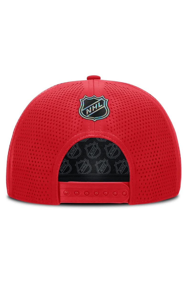 FANATICS Men's Fanatics Red Detroit Red Wings Centennial Pinched Front Adjustable Hat, Alternate, color, Red