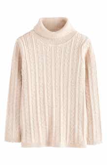 NEXT Kids' Cable Turtleneck Sweater