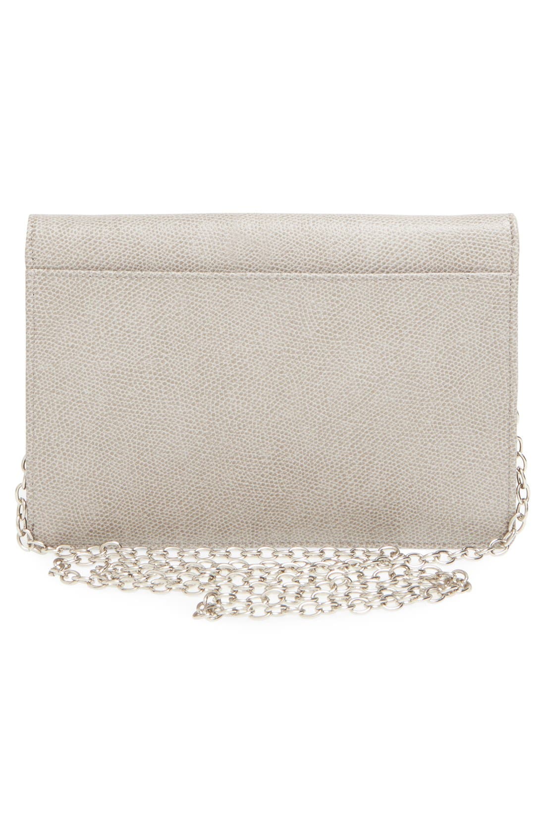 Crossbody Clutch Wallet, Alternate, color, GREY OPAL