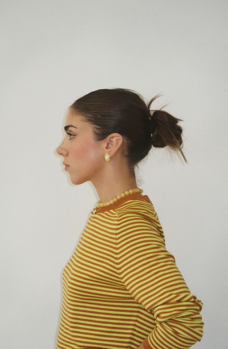 Joiana Jewelry Mini Mello Necklace, Alternate, color, Clementine