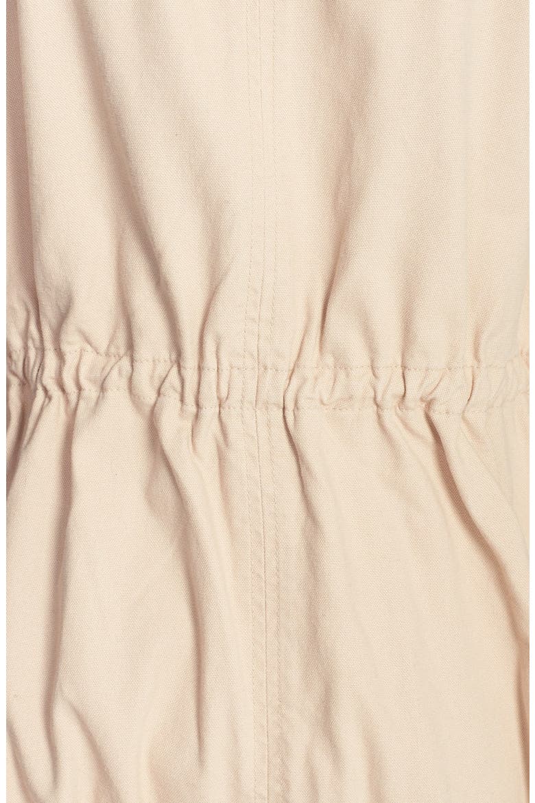 Max & Mia Cotton Anorak, Alternate, color, KHAKI