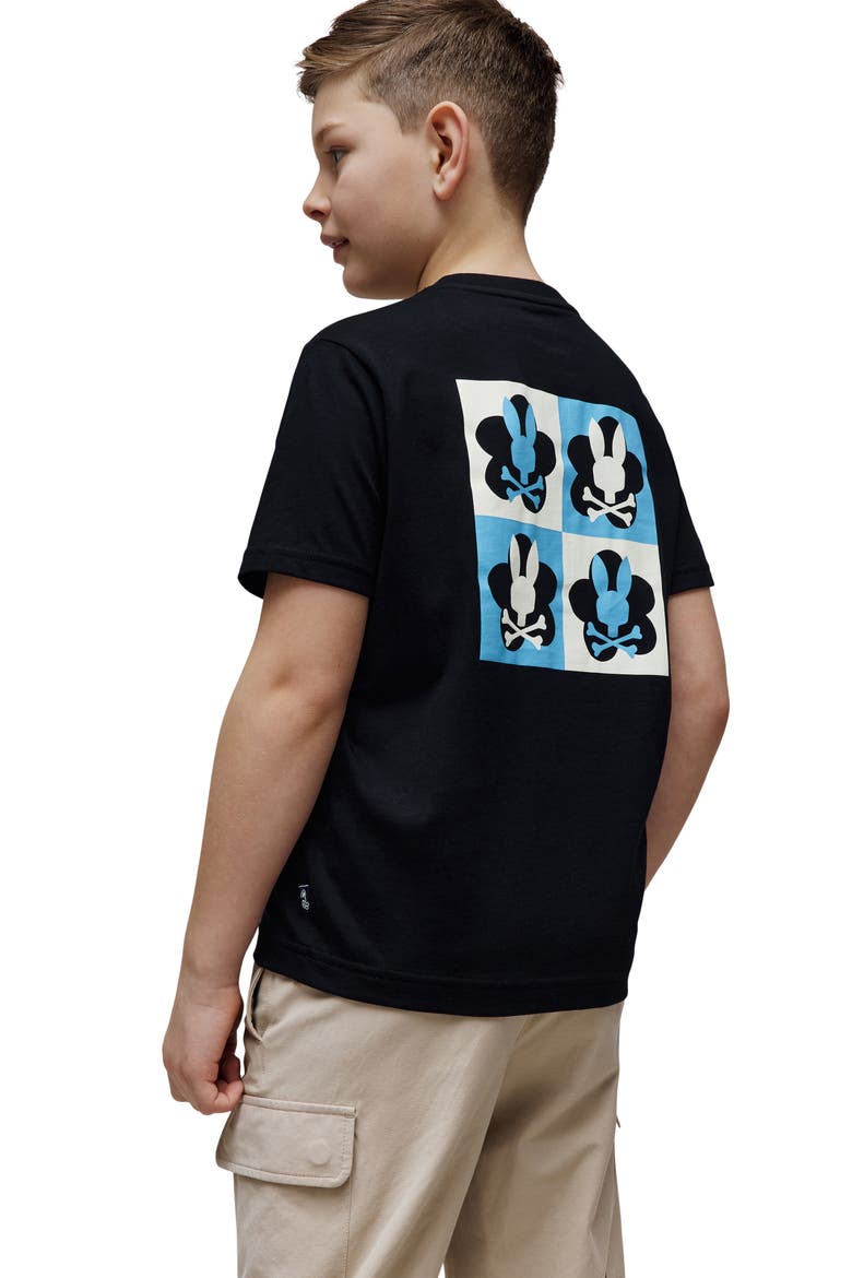 Psycho Bunny Kids' Aiden Pima Cotton Back Graphic T-Shirt | Nordstrom