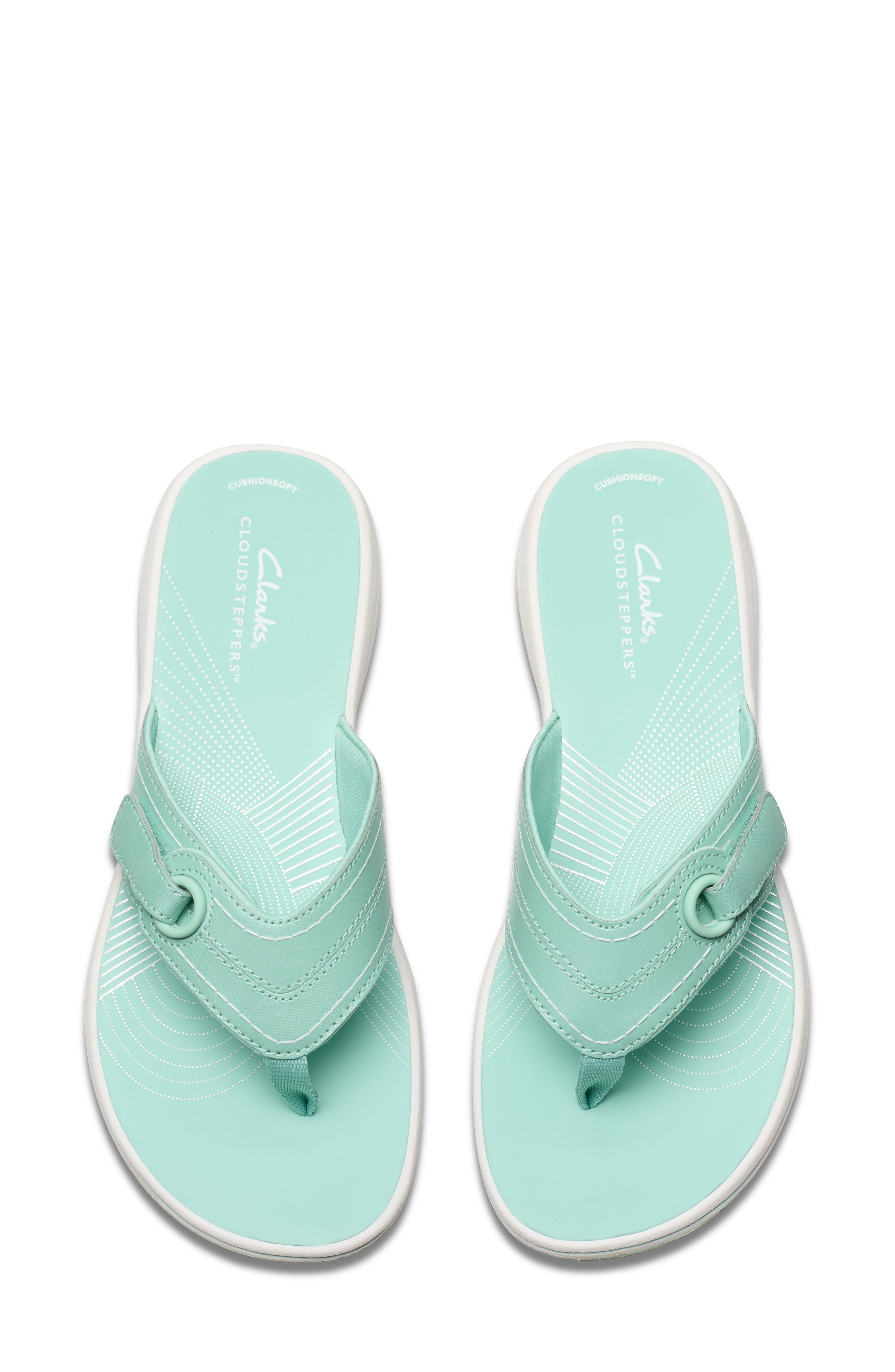 Breeze Reyna Flip Flop, Alternate, color, TURQUOISE