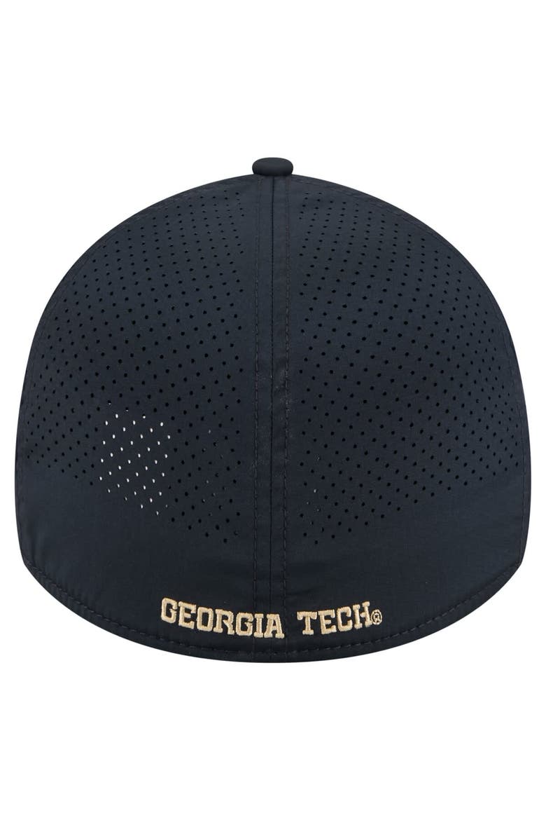 Men's New Era  Navy Georgia Tech Yellow Jackets Rope 39THIRTY Flex Hat, Alternate, color, Navy