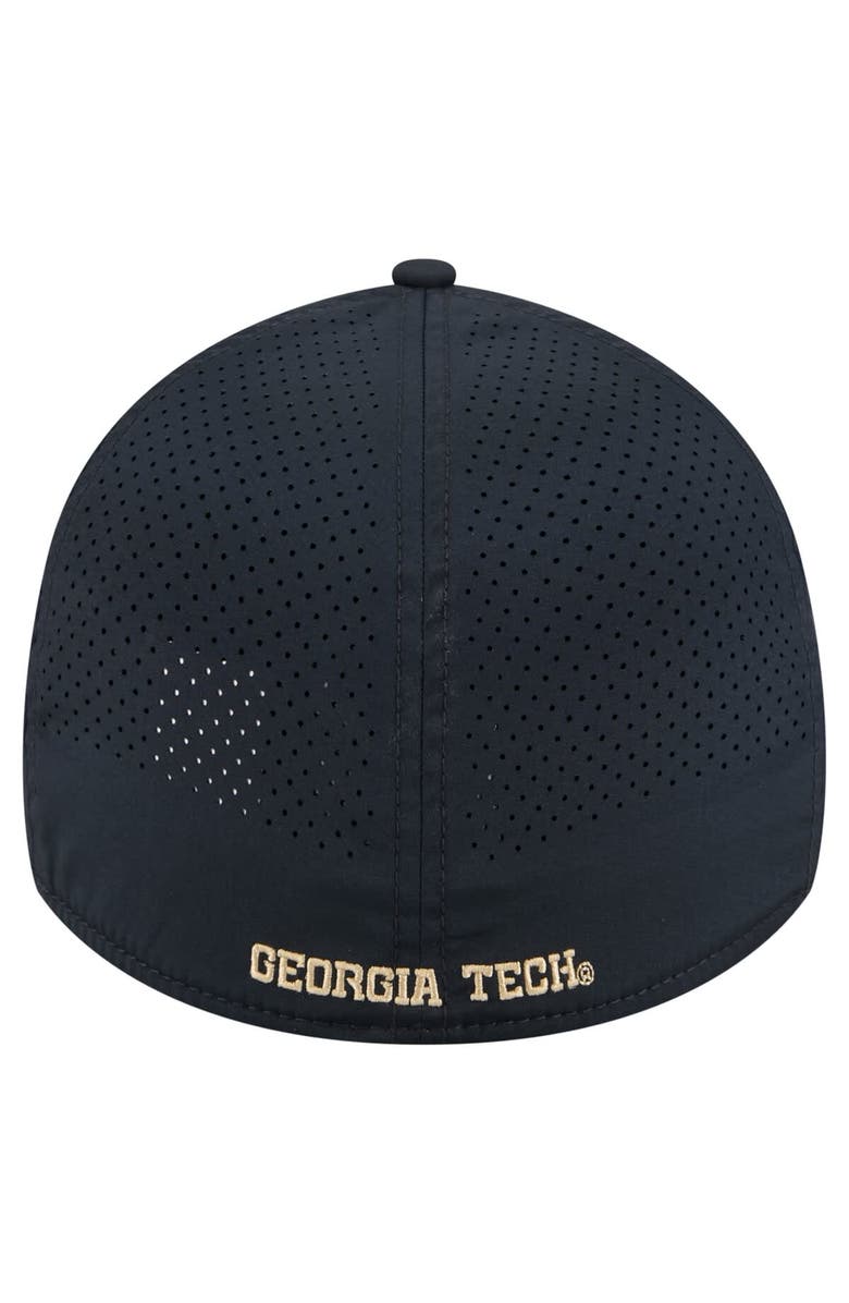 New Era Men's New Era  Navy Georgia Tech Yellow Jackets Rope 39THIRTY Flex Hat, Alternate, color, Navy