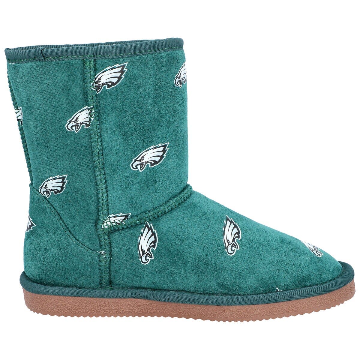 CUCE Women's Cuce Midnight Green Philadelphia Eagles Allover Logo Boots, Alternate, color, 