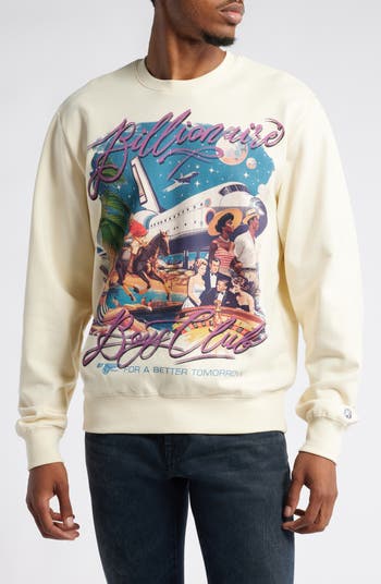 Billionaire Boys Club cotton sweatshirt VARSITY LOGO POPOVER