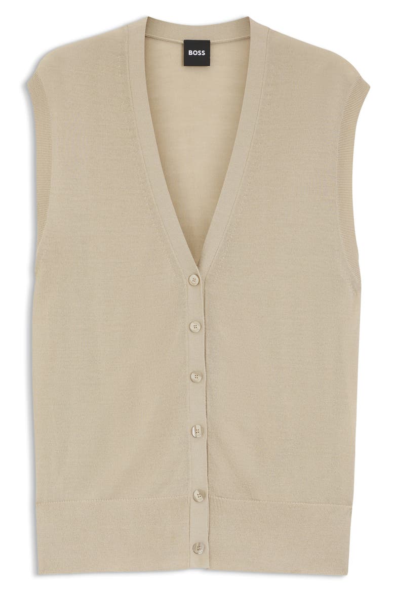 Fumi Sweater Vest, Alternate, color, PUMICE
