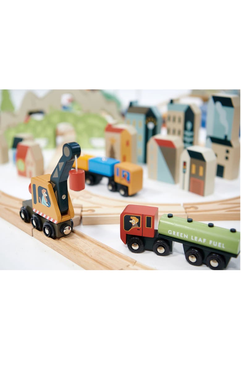 Tender Leaf Toys Mountain View Train Set, Alternate, color, Multi