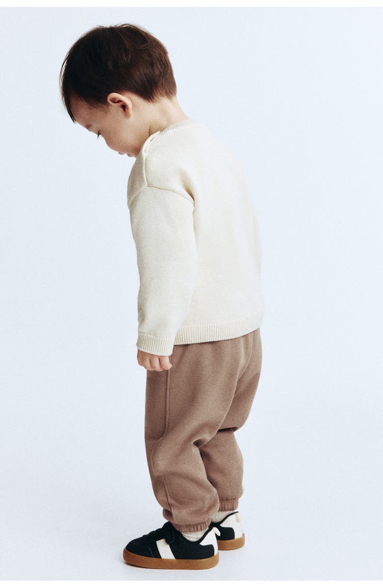 H&M Sweatshirt Joggers, Alternate, color, Light Brown