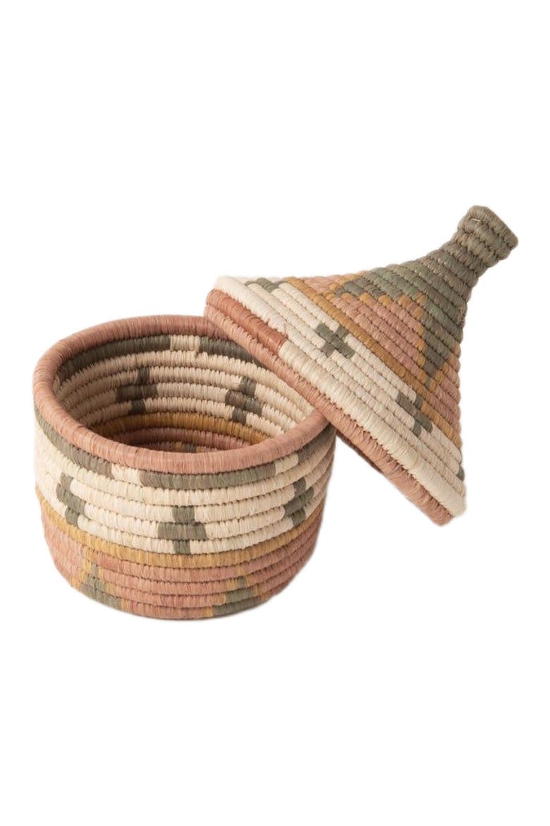 Star Petal Coffee Basket, Alternate, color, Natural