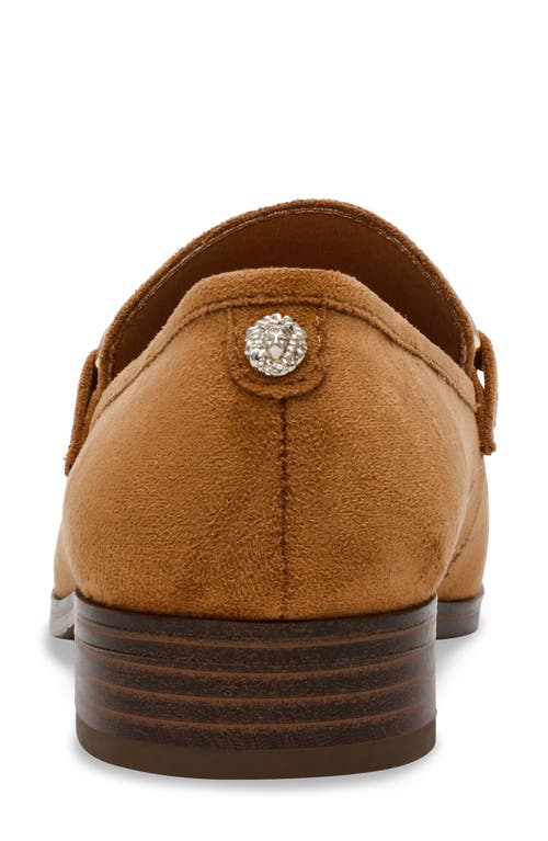 Anne Klein Harlie Bit Loafer In Chestnut Microsuede