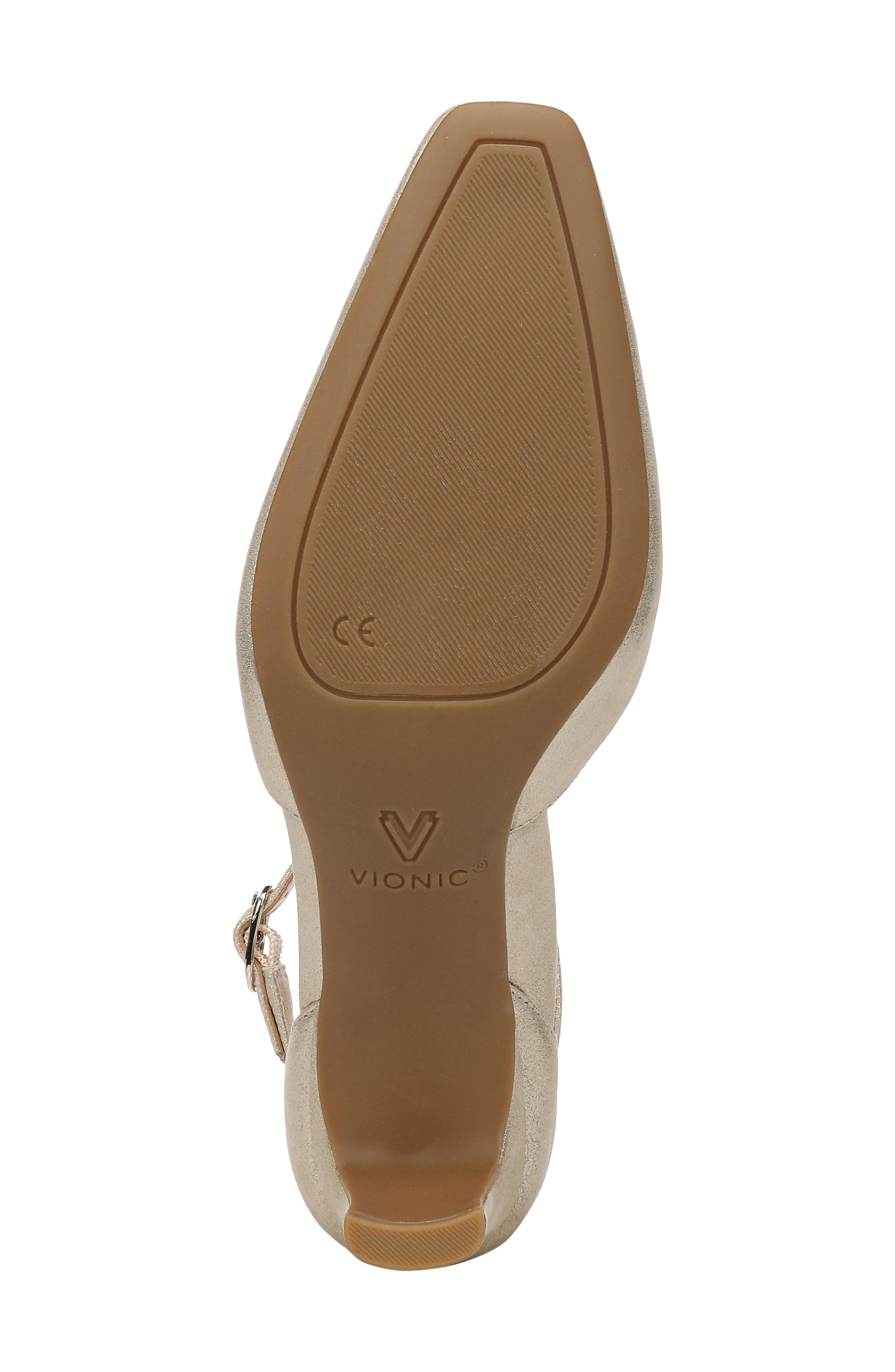 Scarlett Ankle Strap Pump, Alternate, color, GOLD LEATHER