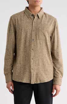 WFH Knit Button-Up Shirt