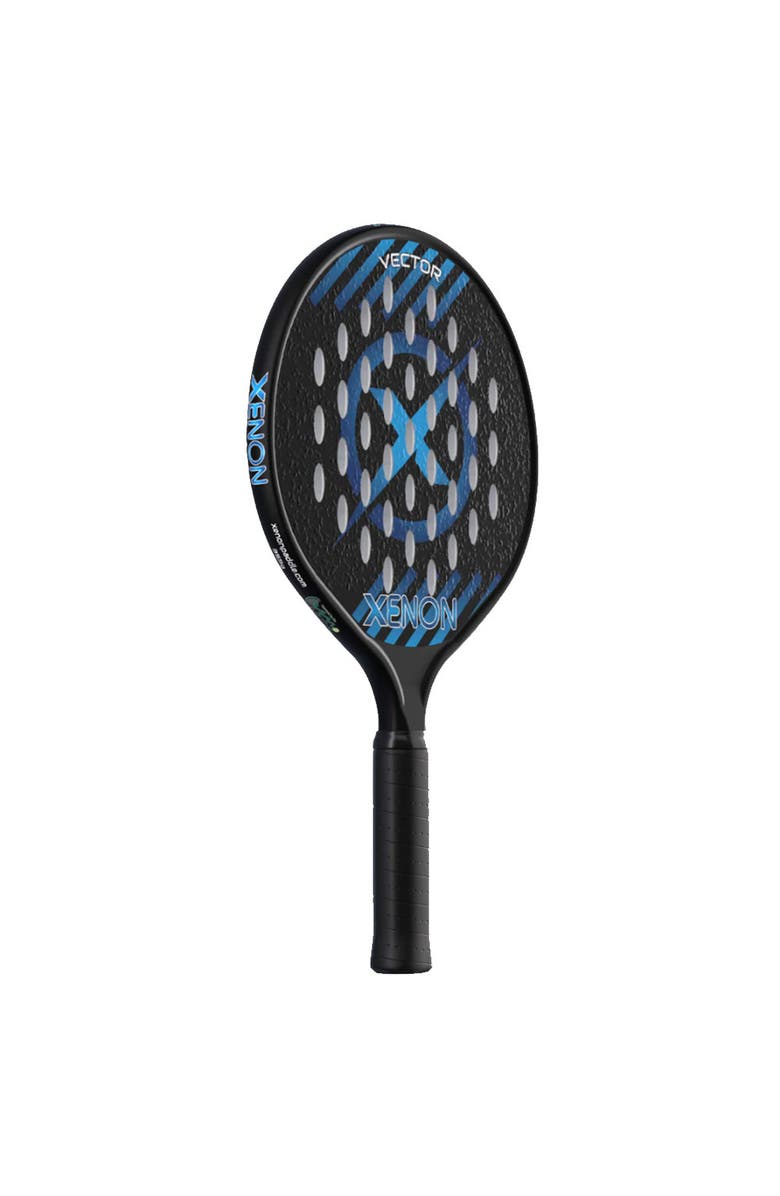 Xenon Vector Spin Max V2 Platform Tennis Paddle, Alternate, color, Black/Blue