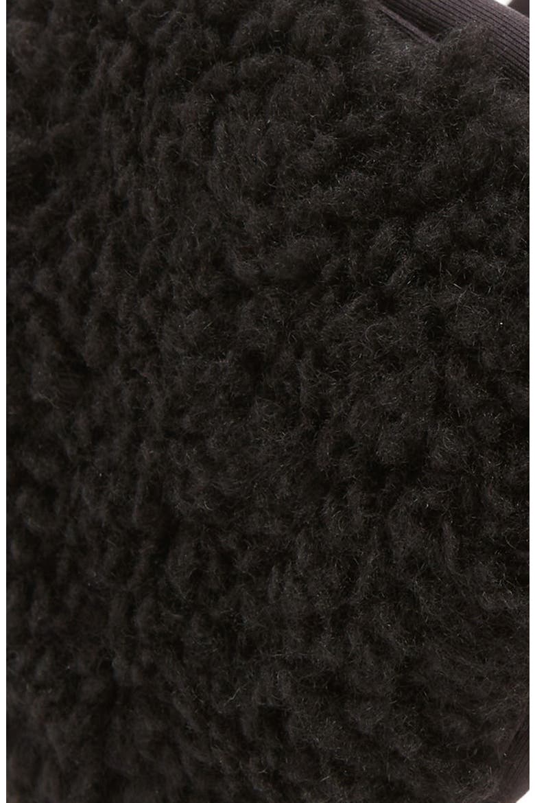 Behind the Head Fleece Earmuffs, Alternate, color, BLACK