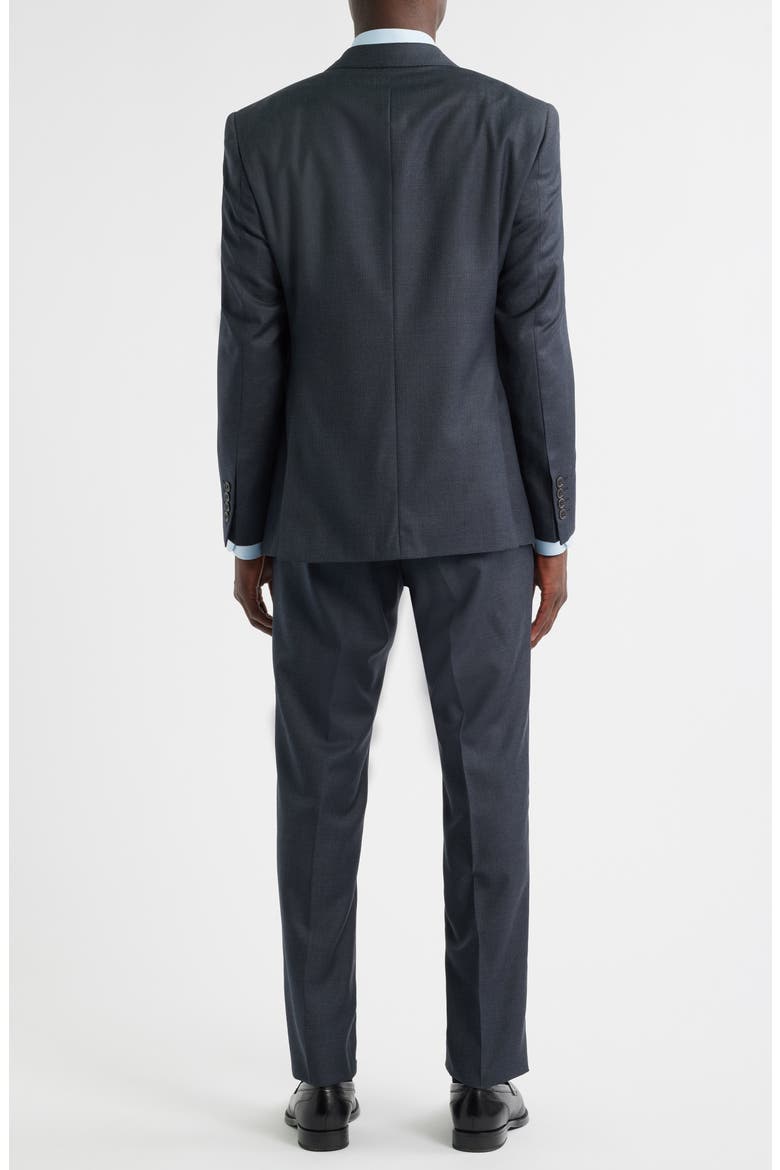 G-Line Grey Microcheck Wool Suit, Alternate, color, CHARCOAL