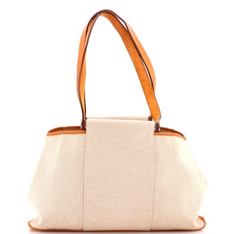 Cabag Elan Toile and Leather 39