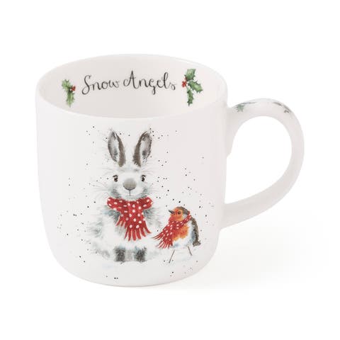 Wrendale Designs Christmas 11 ounce Bone China Mug