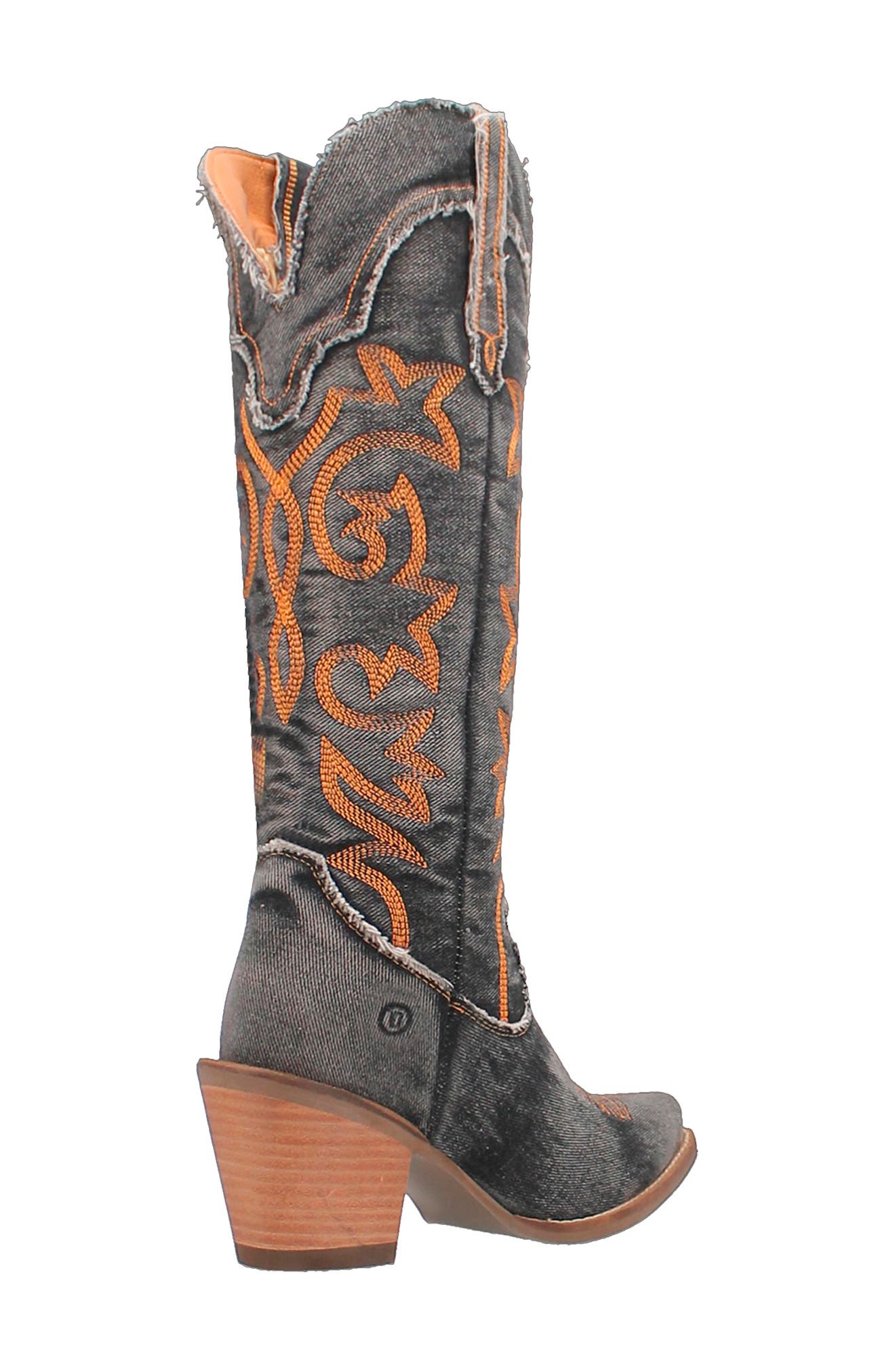 Dingo Texas Tornado Knee High Western Boot, Alternate, color, 