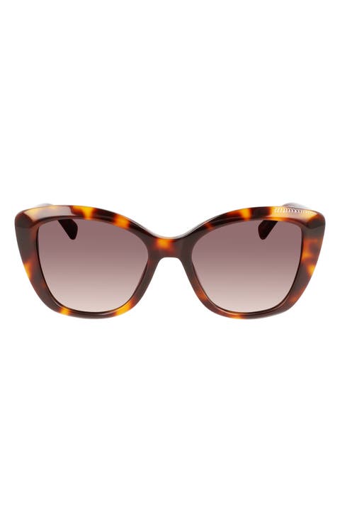 Roseau 54mm Butterfly Sunglasses