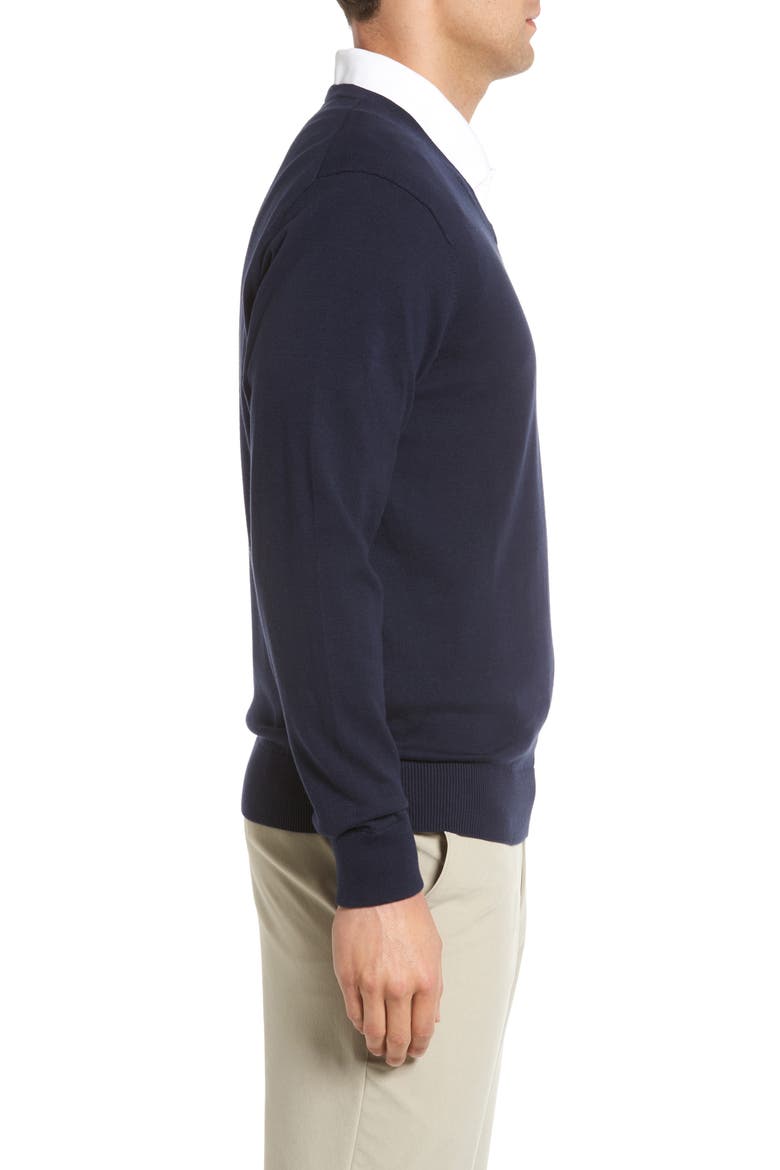Lakemont V-Neck Sweater, Alternate, color, LIBERTY NAVY