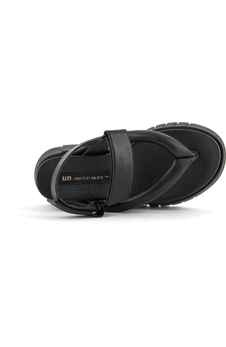United Nude Delta Tong Sandals, Alternate, color, Black