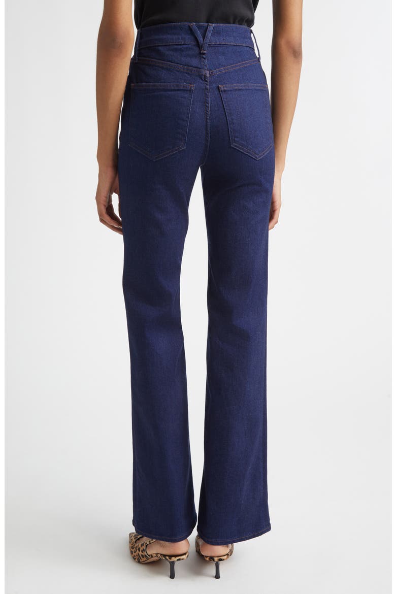 Crosbie High Waist Slim Wide Leg Jeans, Alternate, color, INDIGO RINSE
