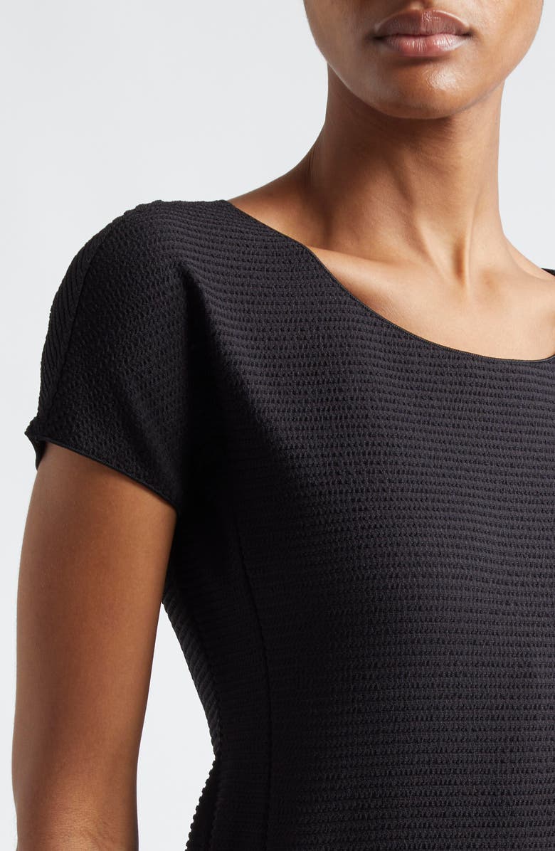 Emporio Armani Ottoman Rib Top, Alternate, color,