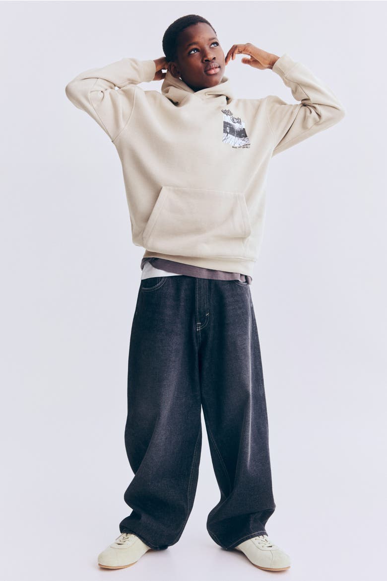 Hoodie, Alternate, color, Light beige/Non Stop