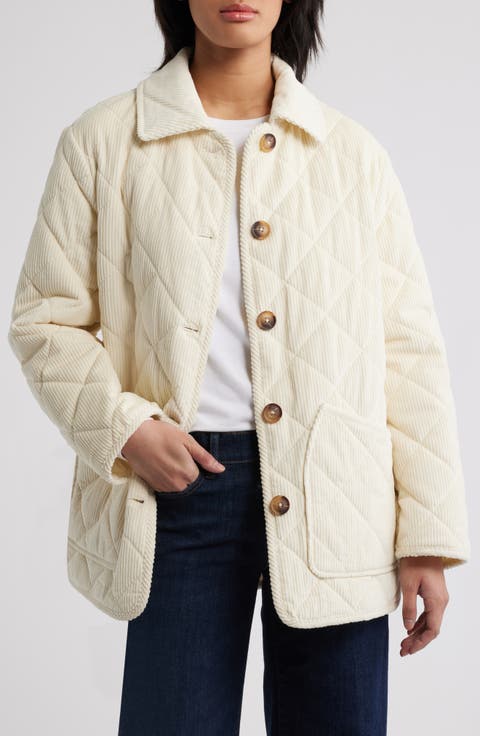 Quilted Corduroy Jacket