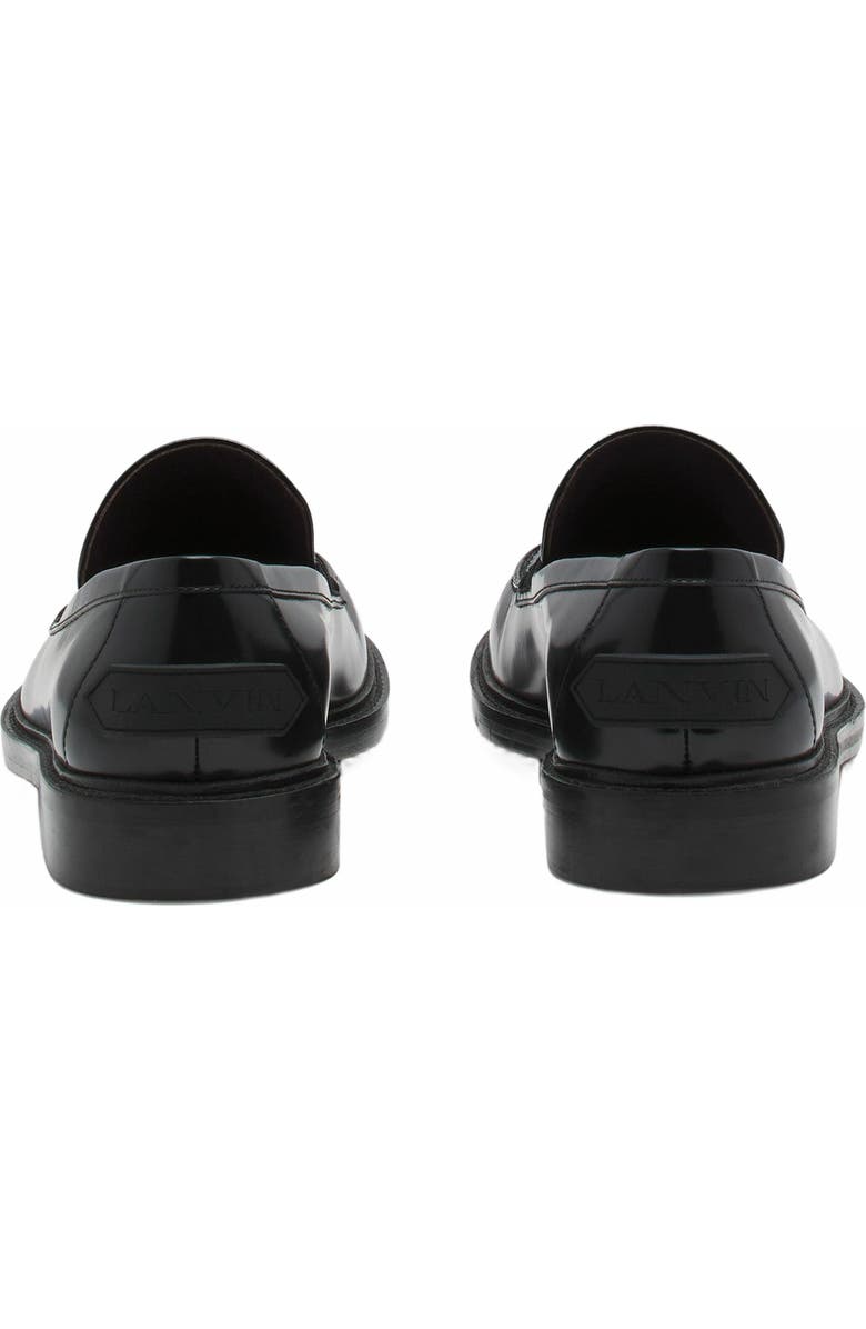 Lanvin Spinto Loafers In Glossy Leather, Alternate, color,