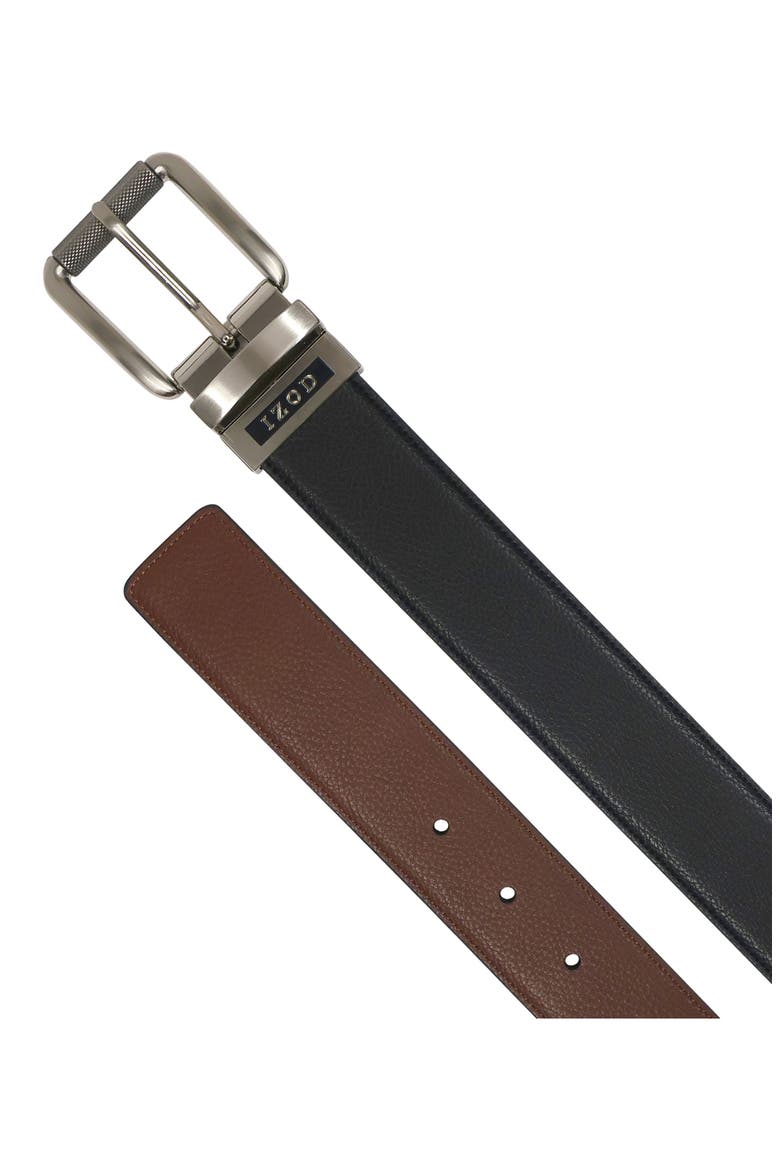 35mm Reversible Belt, Alternate, color, BLACK/ COGNAC