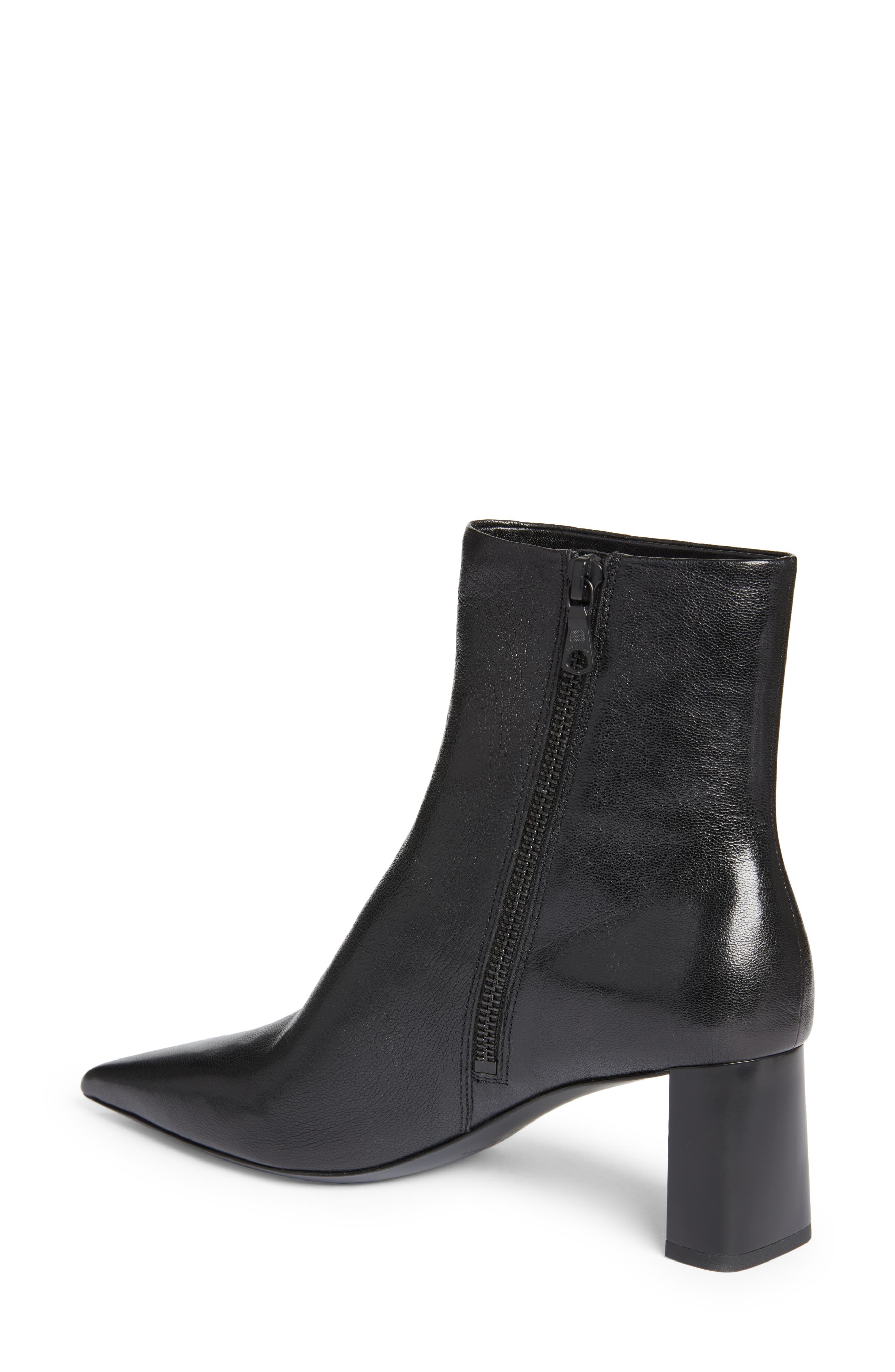rag & bone Viva Pointed Toe Bootie, Alternate, color, Black