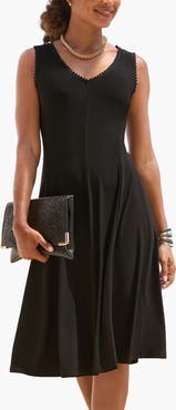 LASCANA Women's Sleeveless Convertible Dress