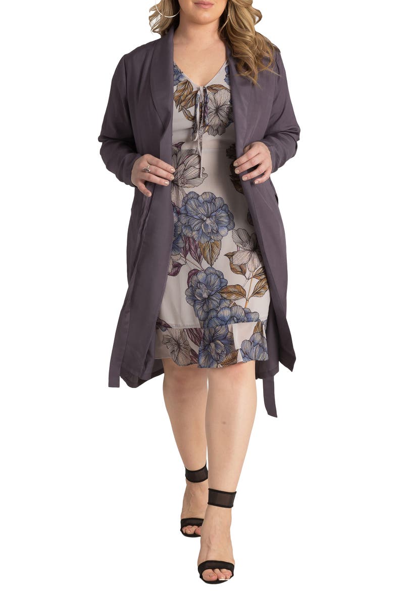 Sunshine Lavender Duster, Main, color, DARK PURPLE