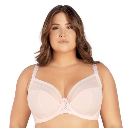 Shop Parfait Shea Plunge Unlined Bra In Petal Pink