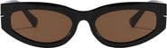 Fifth & Ninth Alexa 58mm Oval Polarized Sunglasses