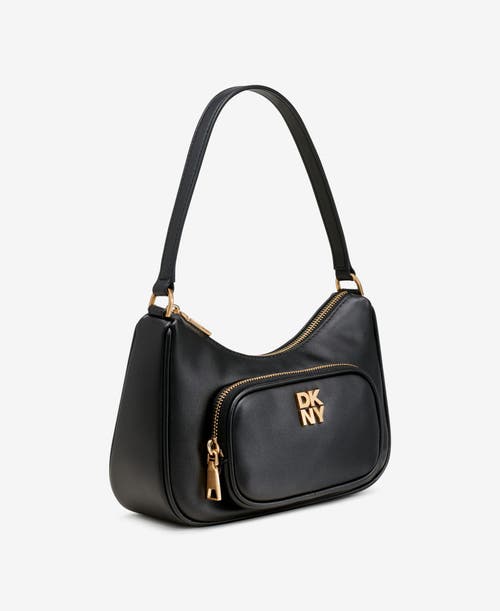 Dkny Philo Tz Shoulder In Blk/black