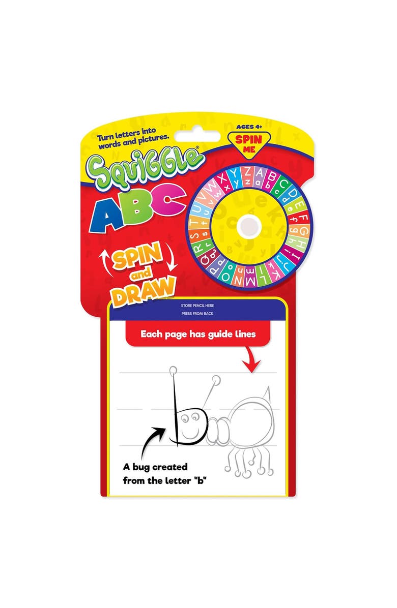 RandomLine of Creative Things Squiggle Abc Doodle Pad 4+, Main, color, Multicolored