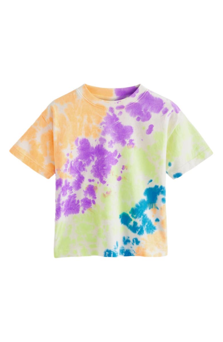 NEXT Kids' Tie Dye Cotton T-Shirt, Main, color, 