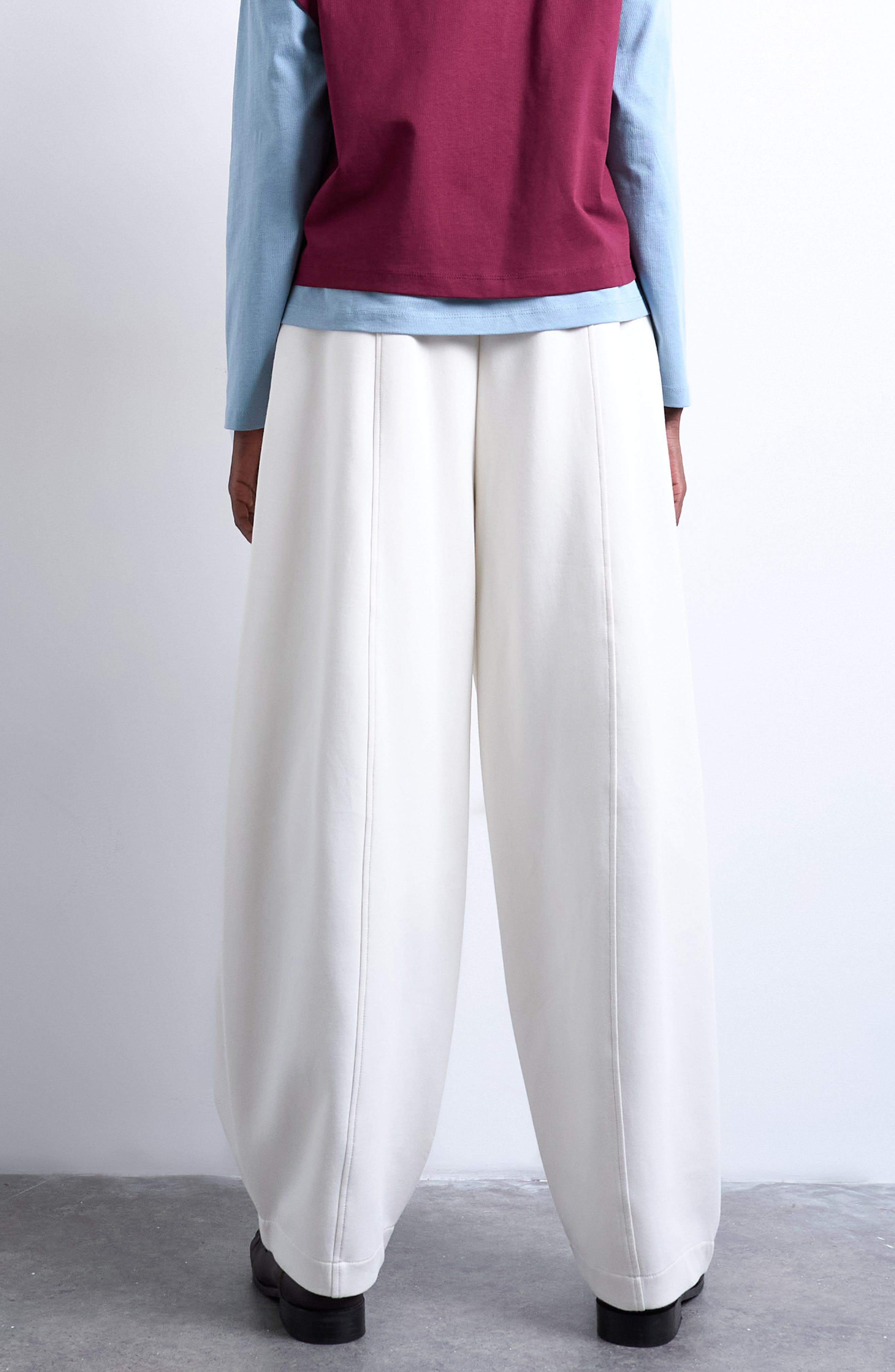 Pintuck Barrel Leg Joggers - image 4